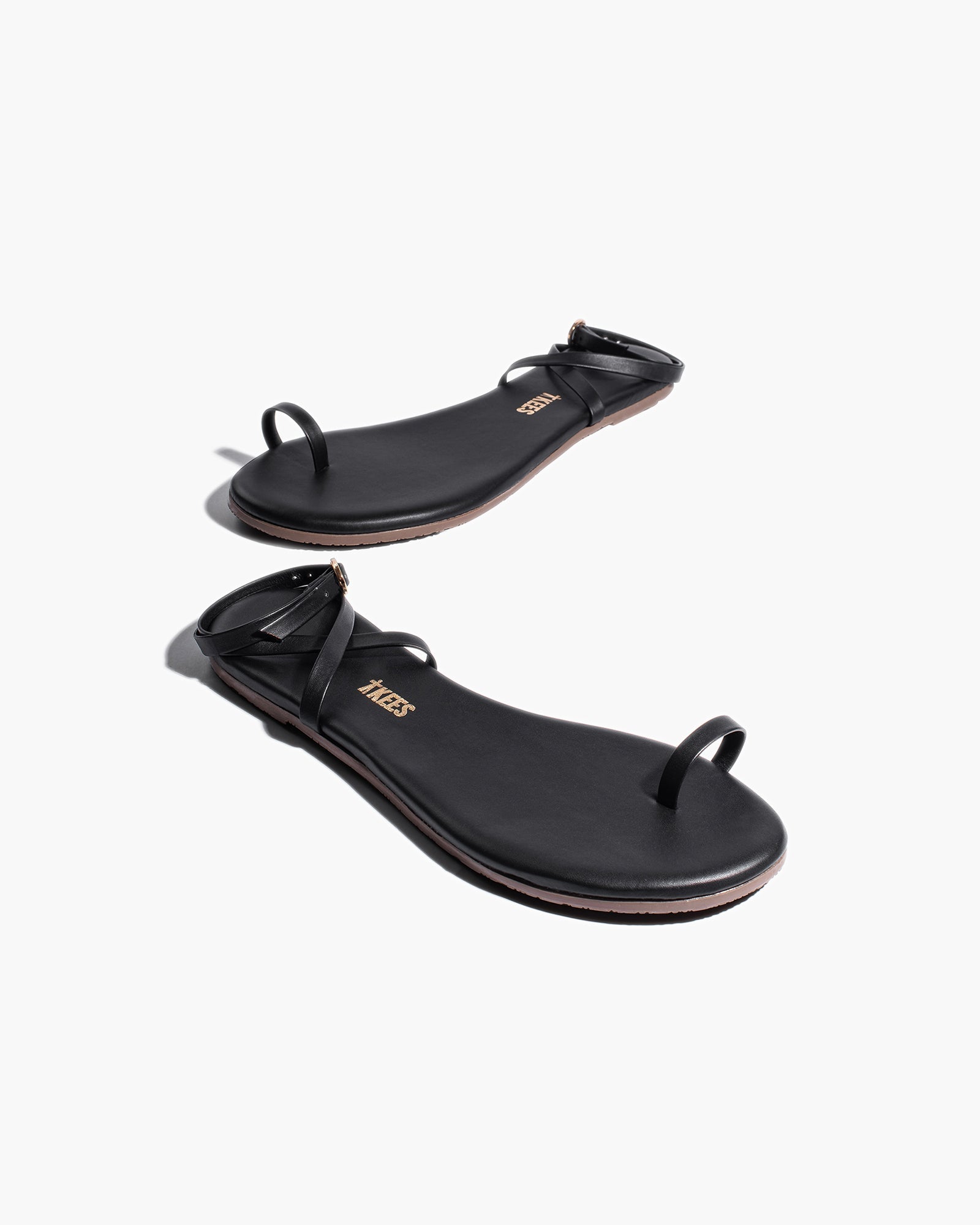 TKEES Phoebe Women's Sandals Black | ALQ681079