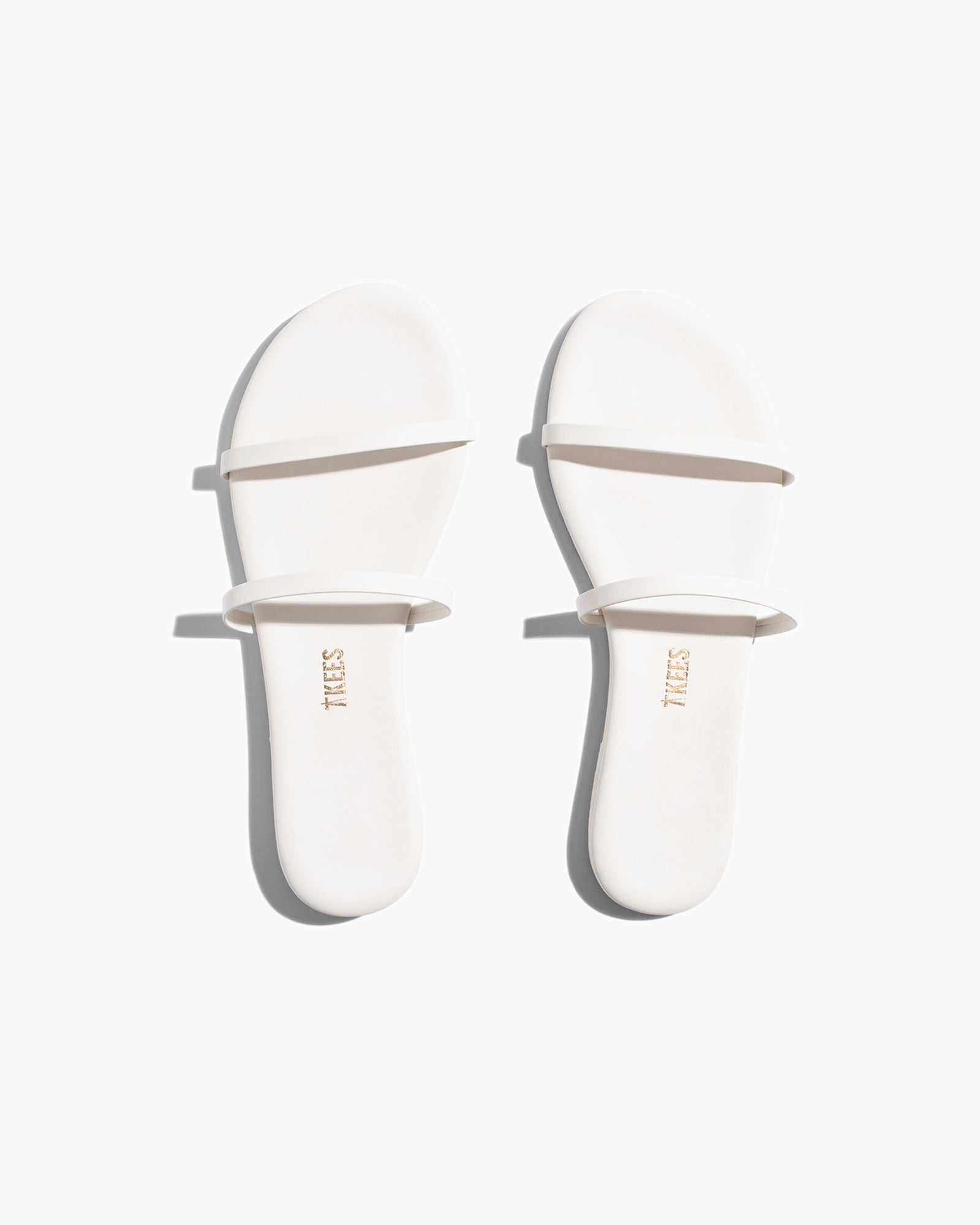 TKEES Gemma Women's Sandals Cream | RMJ652149