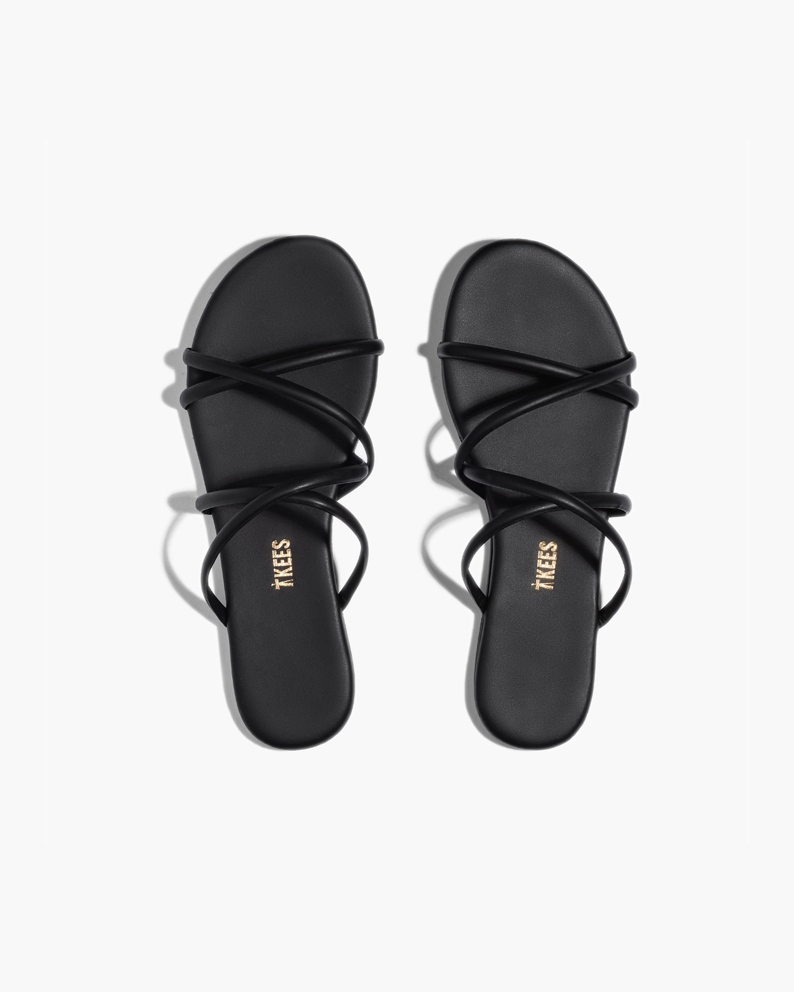TKEES Sloane Women's Sandals Black | XUI123659